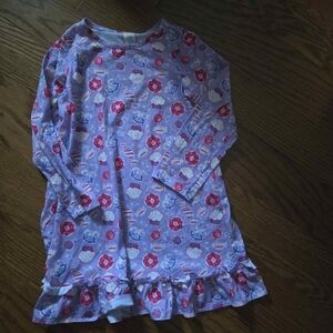 Gymboree Lavender Nightgown with Cupcake & Candy Motifs